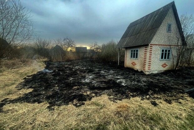 На Волині через підпали знову горіла суха трава