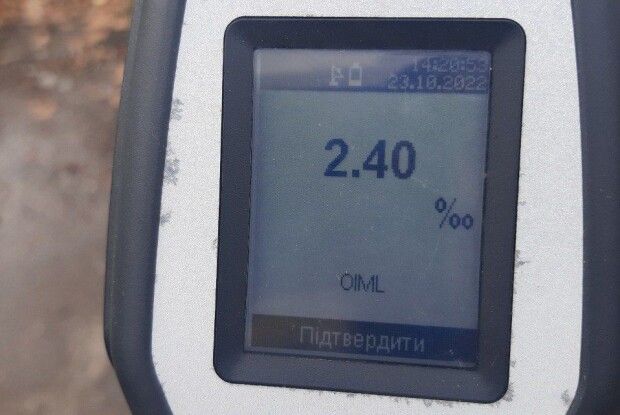 У Луцьку спіймали за кермом нетверезого іноземця 