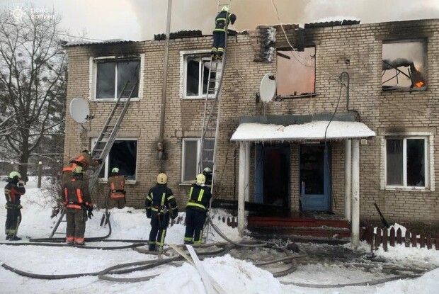 «Згоріло все до підвалу»: власники знищеного вогнем будинку на Волині — про наслідки пожежі