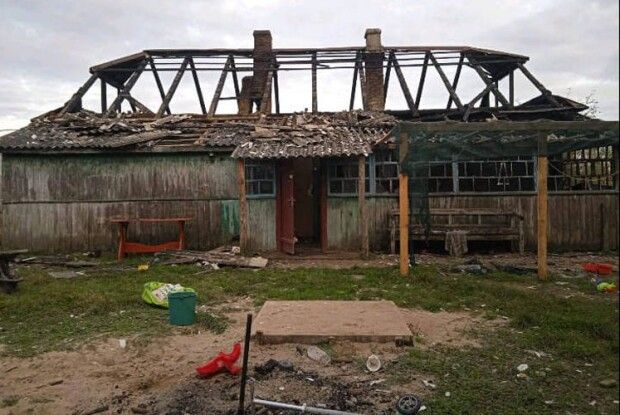 На Камінь-Каширщині вогонь залишив без даху над головою багатодітну сім’ю
