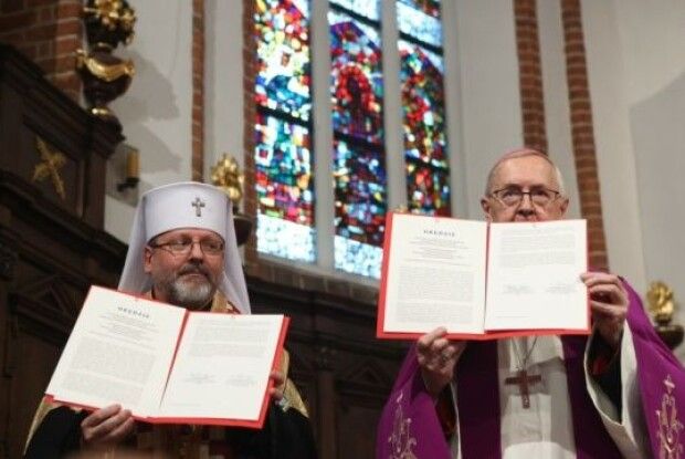 Глави УГКЦ та католицької церкви Польщі підписали звернення щодо Волинської трагедії