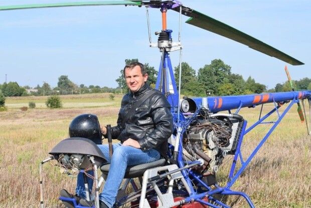 На Рівненщині батько з сином змайстрували... вертоліт!