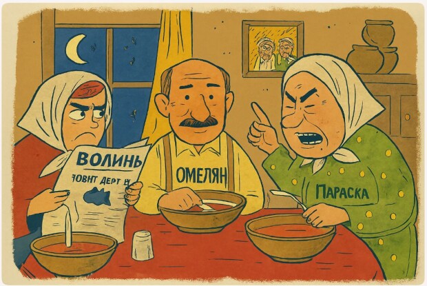 Баба Параска і баба Палажка з… Великої Груші Або Хроніки кохання з перцем  по-волинському (Серія №4)