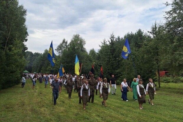 В урочищі Вовчак на Волині відбувся фестиваль патріотичної пісні