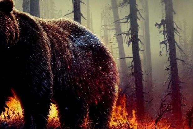 Штучний інтелект створив картини із тваринами, які можуть зникнути через війну (Фото)