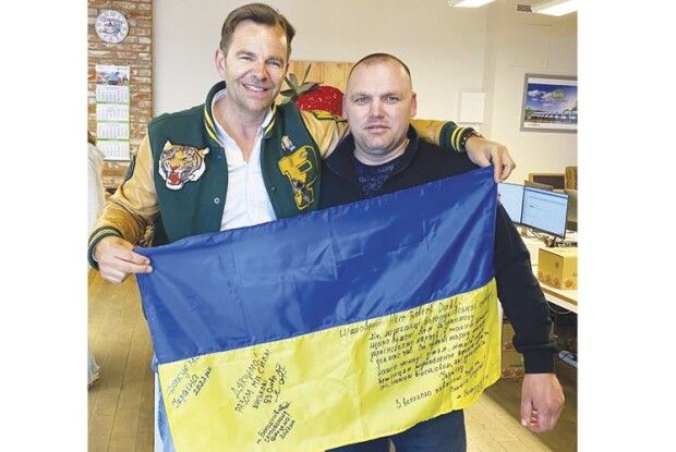 Німецький бізнесмен робить усе, щоб прозвучало: «путін, капут!»