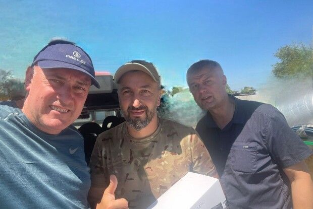 Волинським воїнам передали обладнання, яке допоможе краще бачити та нищити ворога
