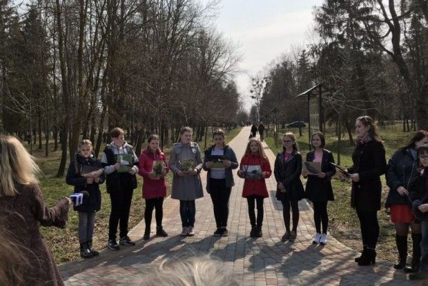 Діти піснями зустрічали птахів з вирію