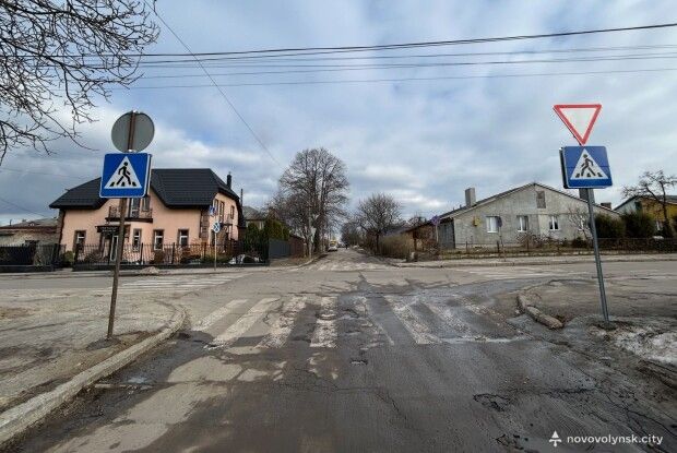 У місті на Волині встановили нові дорожні знаки
