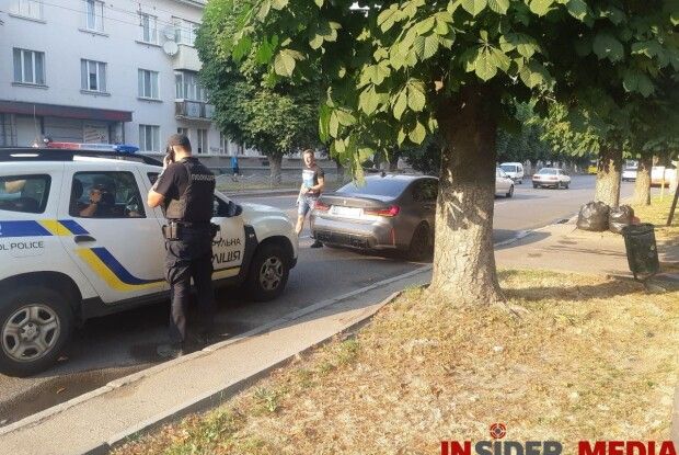 У Луцьку водій на BMW дрифтував «перед носом» у копів і отримав штраф
