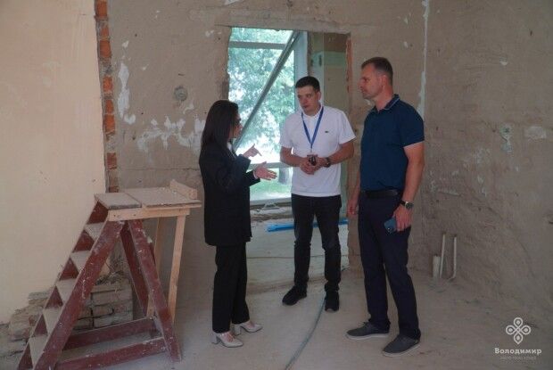 У Володимирському ТМО триває ремонт для встановлення нового КТ: громада інвестує в медицину