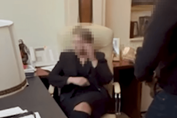 З'явилося відео обшуків в офісі керівниці «Батьківщини» (Відео)