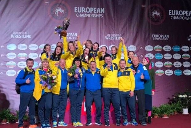 Українські борчині посіли на Чемпіонаті Європи перше командне місце