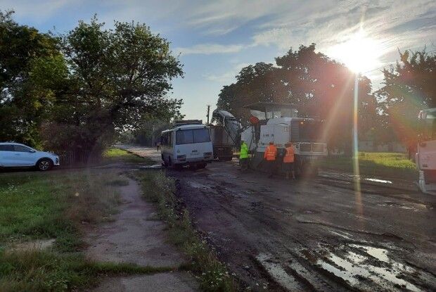 Почали ремонтувати дорогу Рожище - Сокіл (Фото)