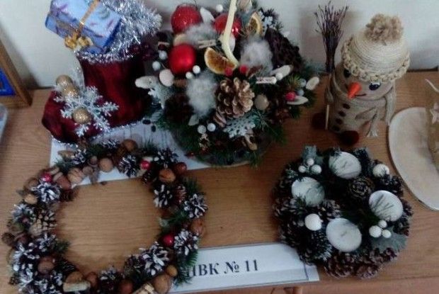 У Ковелі визначено переможців міської виставки-конкурсу святкових композицій «Новорічний подарунок»