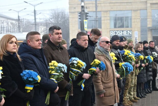 У Луцьку вшанували пам’ять загиблих учасників Революції Гідності