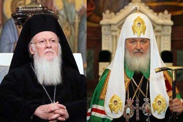 Варфоломій відмовився пити «з рук» Кіріла