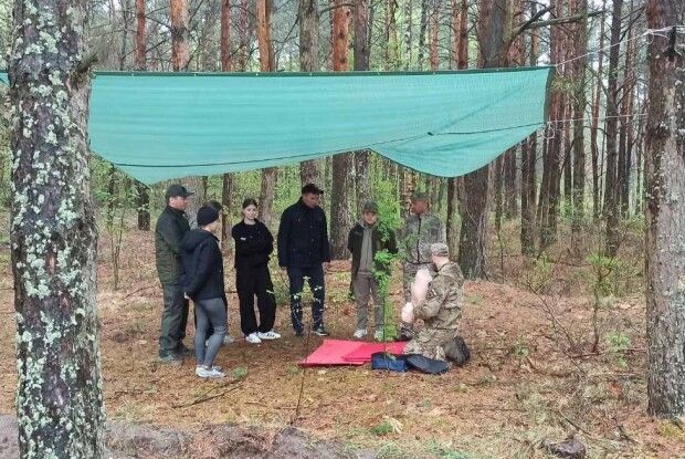 У громаді на Волині навчали азам партизанської боротьби