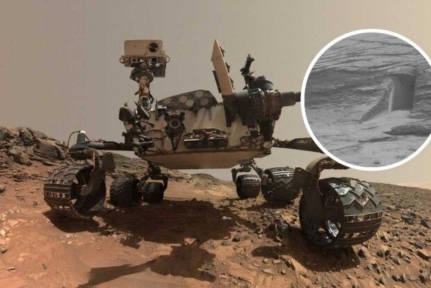 «Двері в потойбіччя»: марсіанський ровер помітив щось дуже схоже на дверний отвір