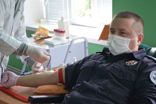 Десять волинських співробітників Служби судової охорони стали донорами