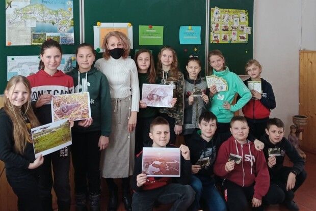 На Любешівщині працівники Національного природного парку проводять екологічні уроки