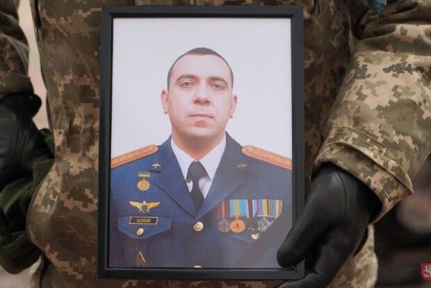 На Волині попрощалися з полеглим полковником Сергієм Хоміком (Фото) 