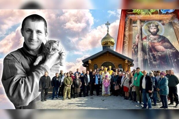Мати звела церкву на честь загиблого на війні сина