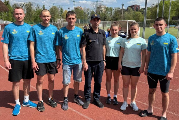 Волинські рятувальники гідно виступили на чемпіонаті ДСНС України з легкої атлетики (Фото)