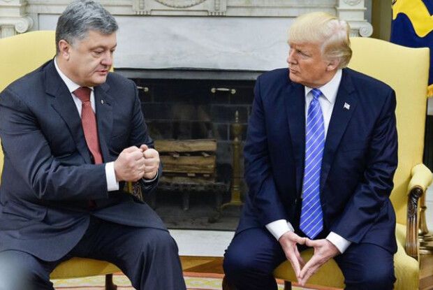 Порошенко: «Президент Трамп може допомогти мені принести мир на нашу землю»