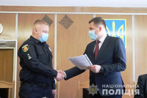 На Рівненщині вараським копам представили нового боса