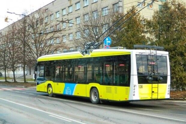 Відсьогодні до одного з мікрорайонів Луцька тимчасово не курсуватимуть тролейбуси