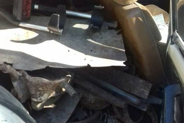 З Чорнобильської зони намагались вивезти радіоактивно забруднений металобрухт (фото)