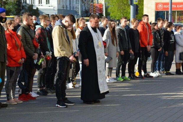 У Луцьку помолилися за загиблих воїнів (Фото)