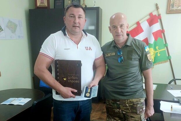 Ківерцівського міського голову нагородили медаллю