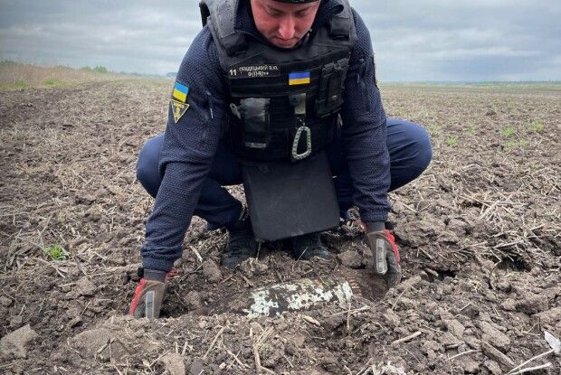 На Волині поблизу двох сіл знайшли снаряди