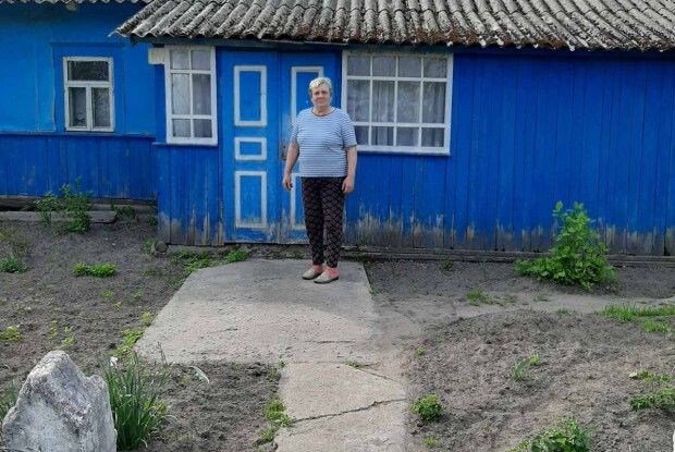Переселенка знайшла прихисток на Волині: «Мені вже нема куди вертатися  – в Мирнограді все розбомблено»