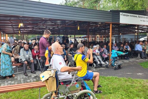 Неподалік Ковеля запрацював християнський табір для людей з інвалідністю 