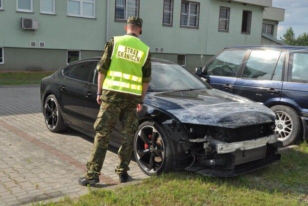 У «Дорогуську» затримали крадену «Ауді» вартістю понад 1 мільйон гривень