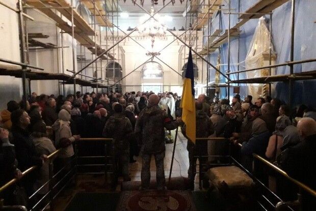 Лучани провели в останню путь загиблого Героя Дениса Кудрявцева (Фото) 