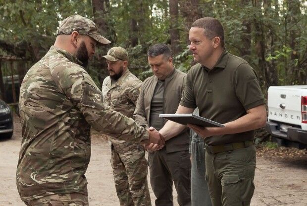 На Волині поліцейські стрілецького батальйону отримали відзнаки Президента