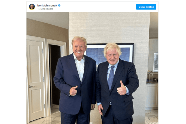 Трамп Україну не покине – так заявив Борис Джонсон після особистої зустрічі