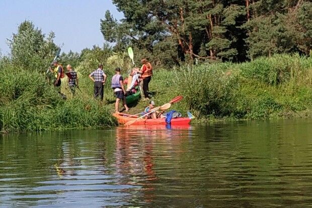 Байдарочний похід «за Маневицький район» подолав половину маршруту (Фото)