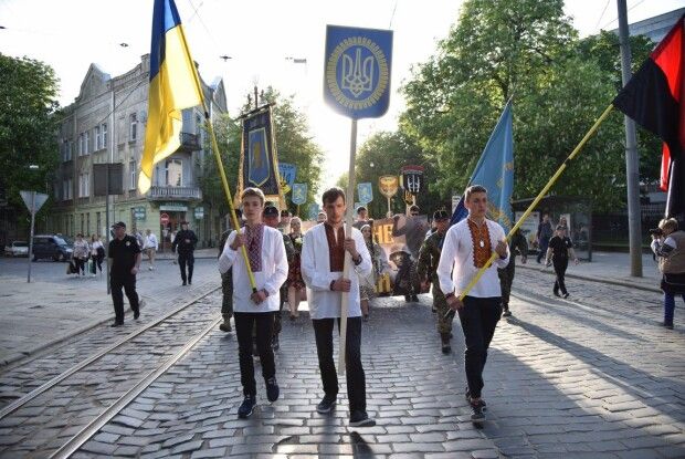 У Львові відбувся марш, приурочений до 75-ї річниці заснування дивізії СС «Галичина»