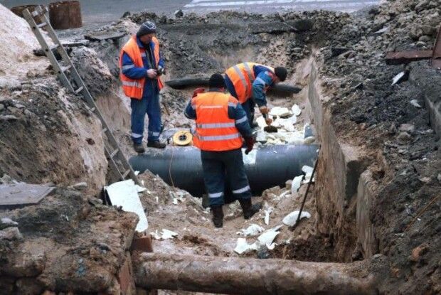 Аварія на тепломережі залишила частину Луцька без гарячої води