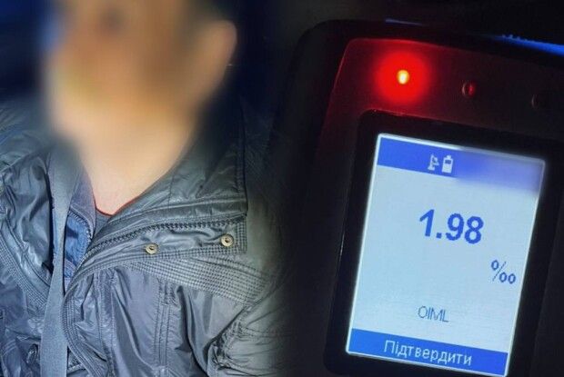 Випив після ДТП: у Луцьку 72-річний водій влетів у бордюр