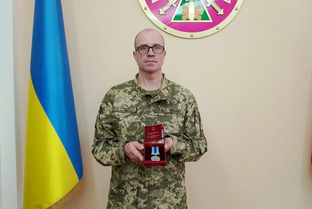 У Києві нагородили аеророзвідника, який нині охороняє кордон на Волині