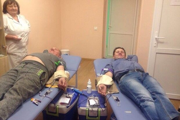 Понад 30 селян здали кров для хворих земляків