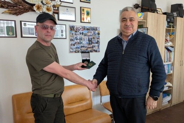 Голова сільради на Волині отримав відзнаку «За оборону рідного краю»