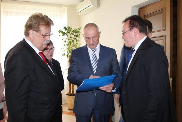 Волинь відвідав президент Союзу європейських федералістів