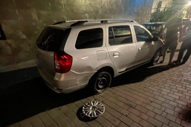 У Луцьку п'яний водій розбив три автомобілі